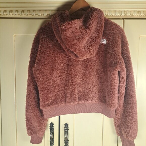 The North Face Teen Girls Suave Oso Fleece Full Zip Coat Wild Ginger Sz XL - Picture 5 of 11